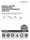 Installation & Operation Manual - Ethanol Burners