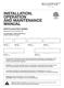 Installation & Operation Manual
