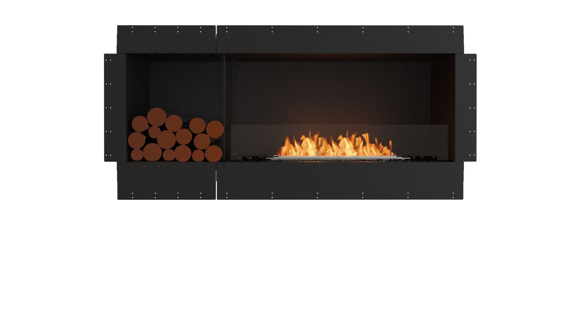 FLSTSC1450外し⭐︎サンダンス製⭐︎コブラシート⭐︎キング&クイーンシート Flex 60SS: Single Sided Fireplace Insert - EcoSmart Fire