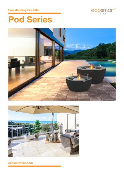 Pod Fire Pit Bowls (Multi-Fuel)