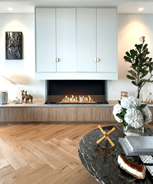 Bay Fireplace Inserts: 3-Sided Flex Series | EcoSmart Fire