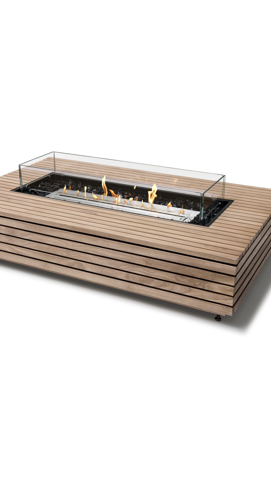 Wharf 65: Freestanding Fire Pit Table - EcoSmart Fire